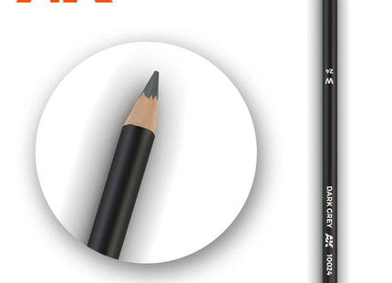 Gamers Guild AZ AK-Interactive AK10024 AK Interactive: Weathering Pencils for Modelling - Dark Grey Golden Distribution International