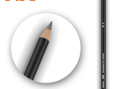 Gamers Guild AZ AK-Interactive AK10035 AK Interactive: Weathering Pencils for Modelling - Dark Aluminum Golden Distribution International