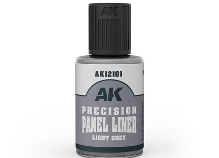 Gamers Guild AZ AK Interactive AK12101: AK Interactive - Precision Paneliner Light Grey (30ml) (Pre-Order) LSG