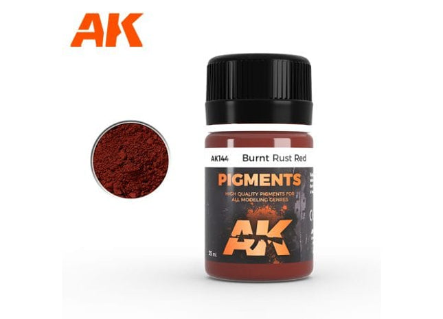 Gamers Guild AZ AK-Interactive AK144 Pigment Burnt Rust Red Golden Distribution International