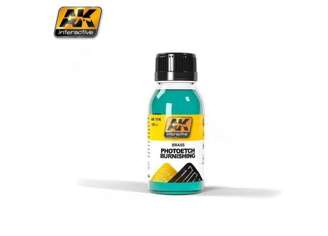Gamers Guild AZ AK-Interactive AK174 AK Interactive Brass Phototech Burnishing Golden Distribution International