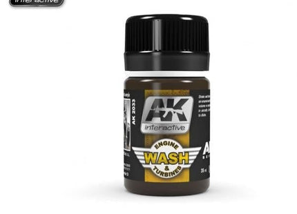 Gamers Guild AZ AK-Interactive AK2033 AK Interactive Wash: Aircraft Engine Golden Distribution International