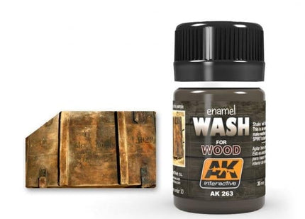Gamers Guild AZ AK-Interactive AK263 AK Interactive Wash: For Wood Golden Distribution International