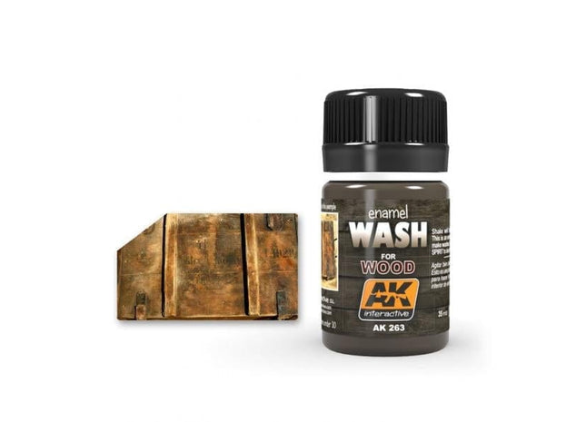 Gamers Guild AZ AK-Interactive AK263 AK Interactive Wash: For Wood Golden Distribution International