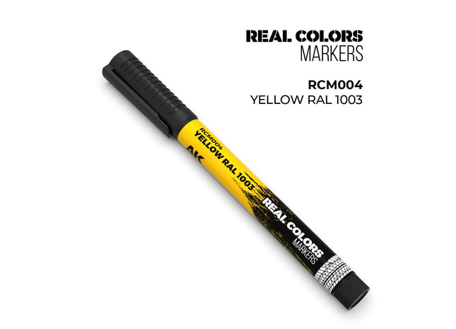 Gamers Guild AZ AK Interactive AKRCM004: AK Interactive Real Colors Markers Yellow RAL 1003 (Pre-Order) LSG