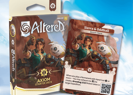 Gamers Guild AZ Altered TCG Altered: Beyond the Gates - Starter Deck - Axiom (Pre-Order) Asmodee