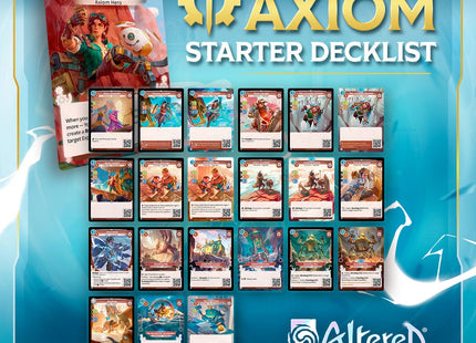Gamers Guild AZ Altered TCG Altered: Beyond the Gates - Starter Deck - Axiom (Pre-Order) Asmodee