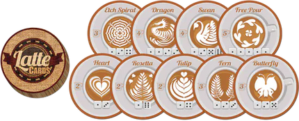 Gamers Guild AZ Analog Game Studios Latte Throwdown Quartermaster Direct
