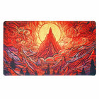 Gamers Guild AZ Arcane Fortress Arcane Fortress: Stained Glass: Burning Mountain Standard Playmat (Pre-Order) GTS