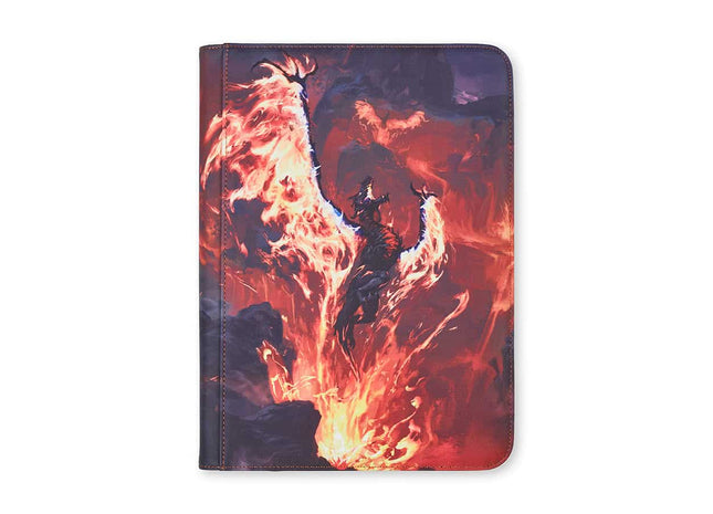 Gamers Guild AZ Arcane Fortress Arcane Fortress: Stained Glass Volcanic Rebirth 9-Pocket Binder (Pre-Order) GTS