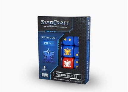 Gamers Guild AZ Archon Studios StarCraft: The Miniatures Game - Custom Dice Set: Terran (Pre-Order) ACD Distribution