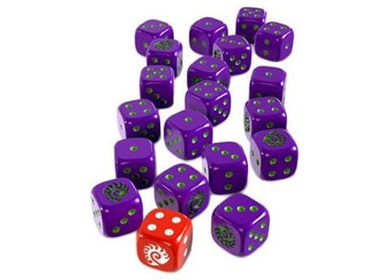Gamers Guild AZ Archon Studios StarCraft: The Miniatures Game - Custom Dice Set: Zerg (Pre-Order) ACD Distribution