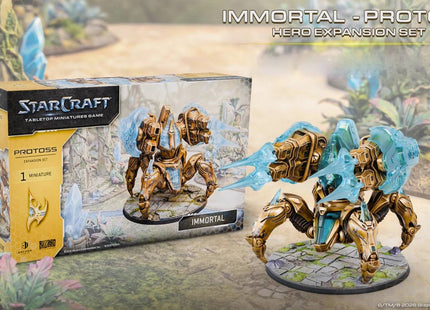 Gamers Guild AZ Archon Studios StarCraft: The Miniatures Game - Protoss: Immortal Expansion Set (Pre-Order) ACD Distribution