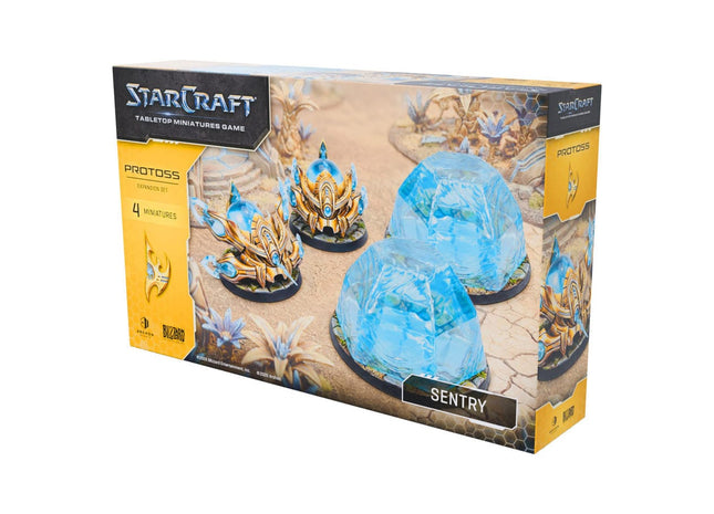 Gamers Guild AZ Archon Studios StarCraft: The Miniatures Game - Protoss: Sentry Expansion Set (Pre-Order) ACD Distribution