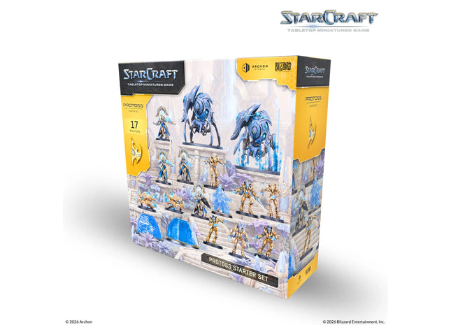 Gamers Guild AZ Archon Studios StarCraft: The Miniatures Game - Protoss: Starter Set (Pre-Order) ACD Distribution