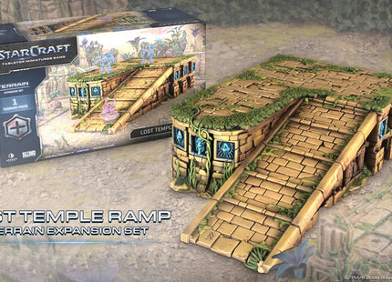 Gamers Guild AZ Archon Studios StarCraft: The Miniatures Game - Terrain: Lost Temple Ramp Expansion Set (Pre-Order) ACD Distribution