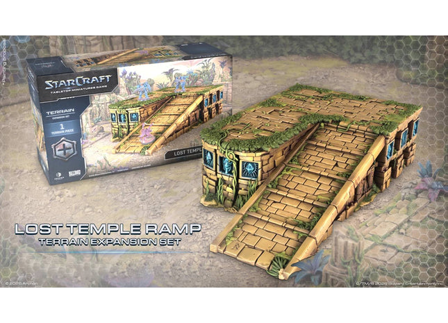 Gamers Guild AZ Archon Studios StarCraft: The Miniatures Game - Terrain: Lost Temple Ramp Expansion Set (Pre-Order) ACD Distribution