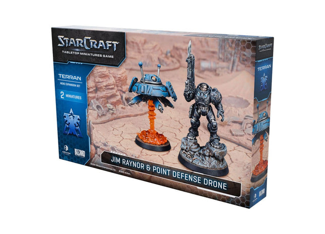 Gamers Guild AZ Archon Studios StarCraft: The Miniatures Game: - Terran: Jim Raynor Hero Expansion Set (Pre-Order) ACD Distribution
