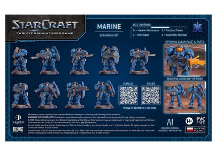 Gamers Guild AZ Archon Studios StarCraft: The Miniatures Game - Terran: Marine Expansion Set (Pre-Order) ACD Distribution