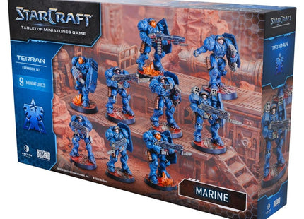 Gamers Guild AZ Archon Studios StarCraft: The Miniatures Game - Terran: Marine Expansion Set (Pre-Order) ACD Distribution