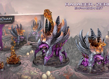 Gamers Guild AZ Archon Studios StarCraft: The Miniatures Game - Zerg: Ravager Expansion Set (Pre-Order) ACD Distribution