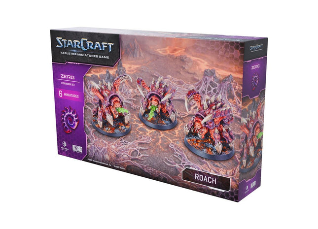 Gamers Guild AZ Archon Studios StarCraft: The Miniatures Game - Zerg: Roach Expansion Set (Pre-Order) ACD Distribution