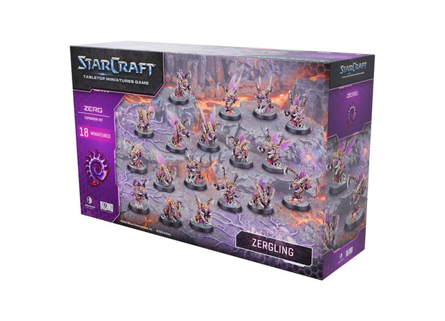 Gamers Guild AZ Archon Studios StarCraft: The Miniatures Game - Zerg: Zergling Expansion Set (Pre-Order) ACD Distribution