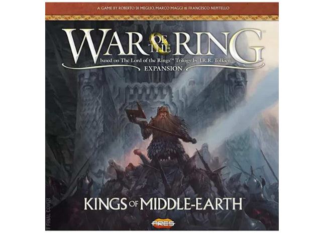 Gamers Guild AZ Ares Games War Of The Ring: Kings Of Middle-Earth GTS
