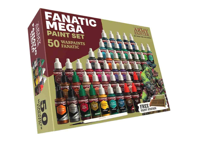 Gamers Guild AZ Army Painter Army Painter: Sets - Warpaints Fanatic - Mega Paint Set (Pre-Order) GTS