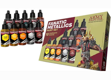 Gamers Guild AZ Army Painter Army Painter: Sets - Warpaints Fanatic - Metallics Paint Set (Pre-Order) GTS