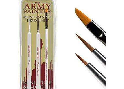 Gamers Guild AZ Army Painter Army Painter: Tools - Most Wanted Brush Set Southern Hobby