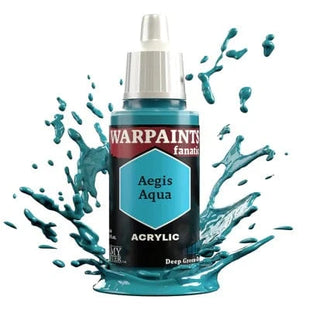 Gamers Guild AZ Army Painter Army Painter: Warpaints Fanatic: Acrylic - Aegis Aqua (18ml) Southern Hobby