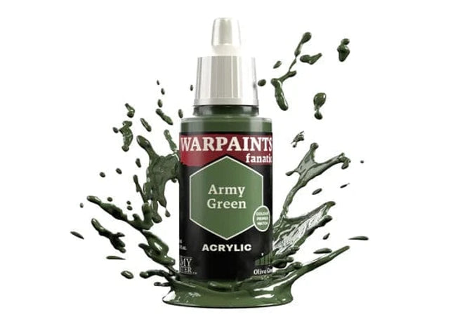 Gamers Guild AZ Army Painter Army Painter: Warpaints Fanatic: Acrylic - Army Green (18ml) Southern Hobby