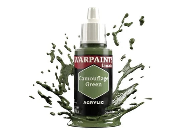 Gamers Guild AZ Army Painter Army Painter: Warpaints Fanatic: Acrylic - Camouflage Green (18ml) Southern Hobby