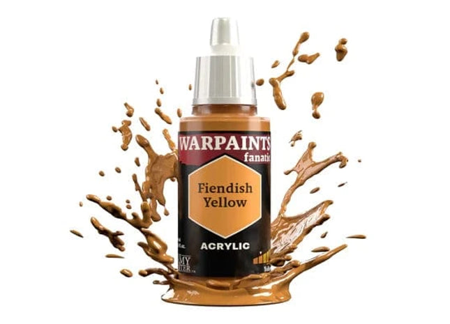 Gamers Guild AZ Army Painter Army Painter: Warpaints Fanatic: Acrylic - Fiendish Yellow (18ml) Southern Hobby