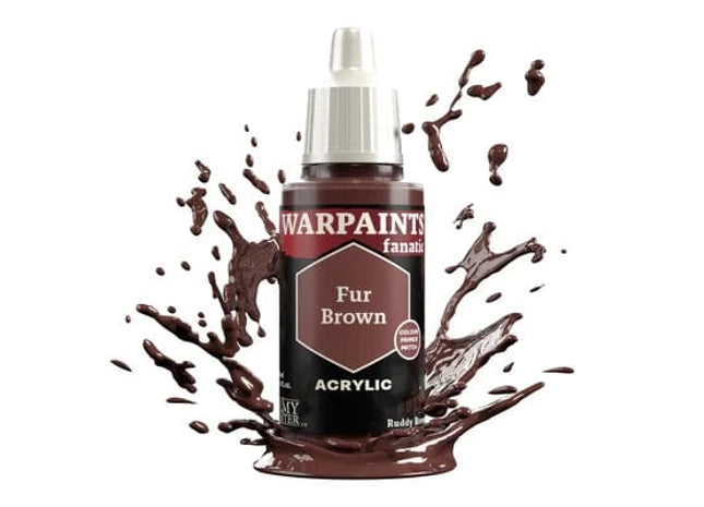 Gamers Guild AZ Army Painter Army Painter: Warpaints Fanatic: Acrylic - Fur Brown (18ml) Southern Hobby