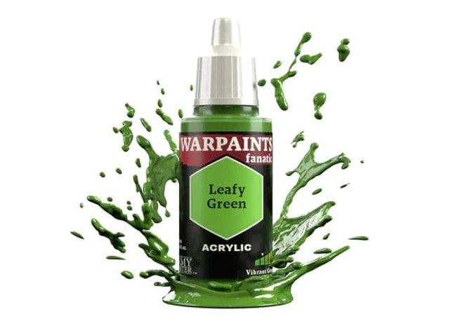 Gamers Guild AZ Army Painter Army Painter: Warpaints Fanatic: Acrylic - Leafy Green (18ml) Southern Hobby