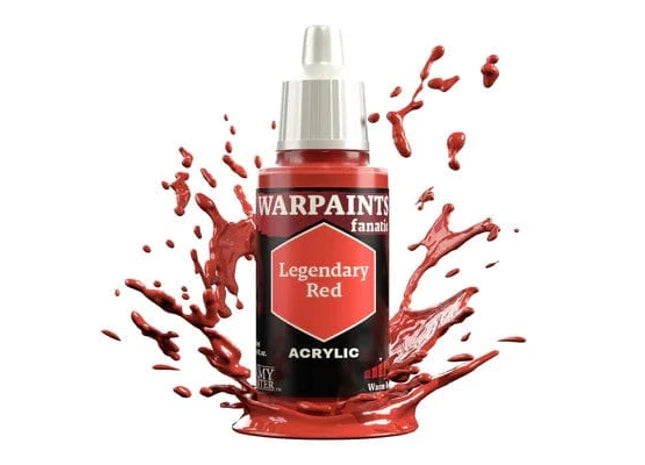 Gamers Guild AZ Army Painter Army Painter: Warpaints Fanatic: Acrylic - Legendary Red (18ml) Southern Hobby