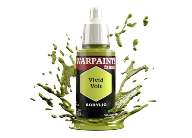 Gamers Guild AZ Army Painter Army Painter: Warpaints Fanatic: Acrylic - Vivid Volt (18ml) Southern Hobby