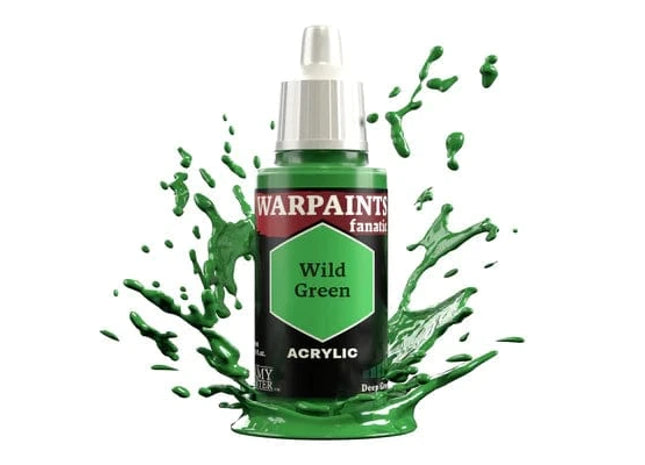 Gamers Guild AZ Army Painter Army Painter: Warpaints Fanatic: Acrylic - Wild Green (18ml) Southern Hobby