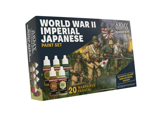 Gamers Guild AZ Army Painter Army Painter: Warpaints Fanatic: Historical WWII Imperial Japanese Paint Set (Pre-Order) ACD Distribution