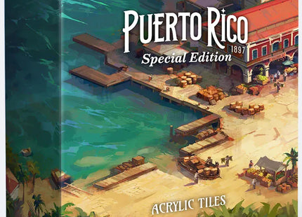 Gamers Guild AZ Awaken Realms Puerto Rico 1897: Special Edition - Acrylic Tiles Kickstarter