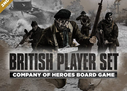 Gamers Guild AZ Bad Crow Games Company of Heroes: 2nd Edition: British Player Set (Pre-Order) Quartermaster Direct