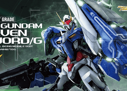 Gamers Guild AZ Bandai Bandai 1/60 PG: Gundam 00V Battlefield Record - 00 Gundam Seven Sword/G Model Kit Southern Hobby
