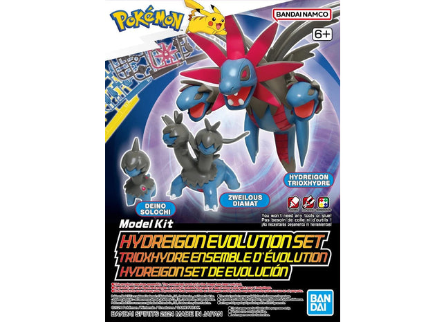 Gamers Guild AZ Bandai Bandai Model Kit: Pokémon - Hydreigon Evolution Set AGD