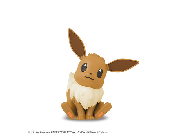 Gamers Guild AZ Bandai Bandai Model Kit Pokemon - Quick!! #004 Eevee HobbyTyme