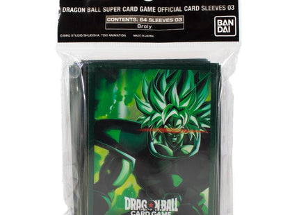 Gamers Guild AZ Bandai Dragon Ball Super Card Game Official Card Sleeves 03: Broly AGD