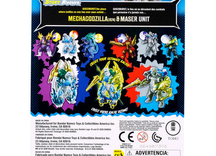 Gamers Guild AZ Bandai Godzilla: Mechagodzilla & Maser Unit Godzilla - BNTCA Godziburst Action Figure (Pre-Order) Southern Hobby