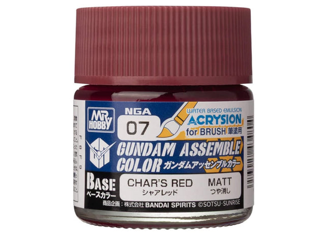 Gamers Guild AZ Bandai Gundam Assemble Color: Char's Red Matte ACD Distribution