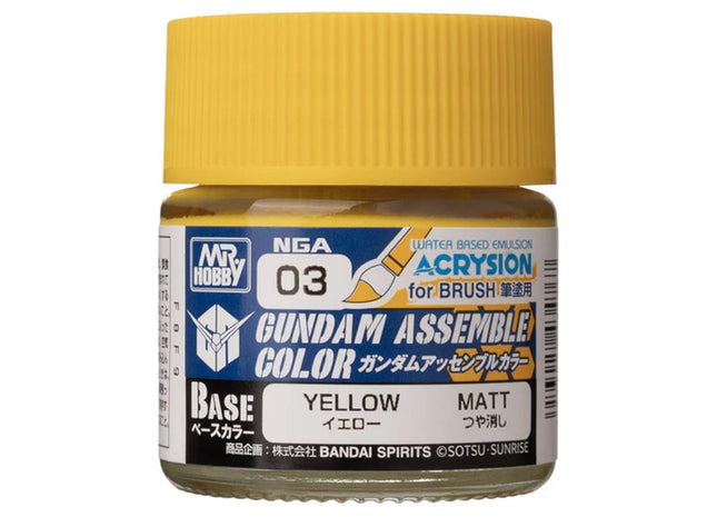 Gamers Guild AZ Bandai Gundam Assemble Color: Yellow Matte ACD Distribution